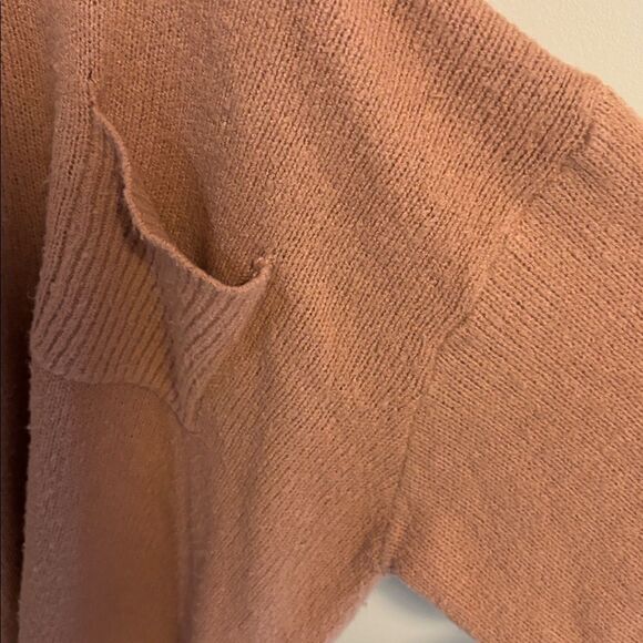 Jodifl Oversized Knit Sweater Brown 2X Plus Size Cozy Pullover - Picture 3 of 6